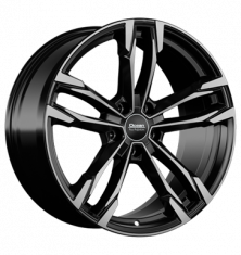 Ocean Wheels F5 black-polish 19/8.5