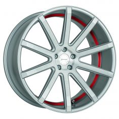 CORSPEED DEVILLE Silver-brushed-surface--Undercut-Color-Trim-Rot 19/8.5