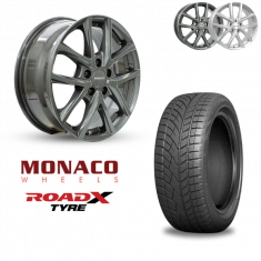 Vinter komplethjul i 19'' til Skoda Elroq & Enyaq med Roadx dæk