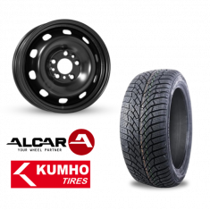 Vinter komplethjul i 17'' til Peugeot 3008 med Kumho dæk